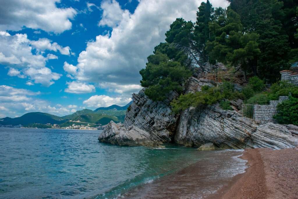 plajă sveti stefan